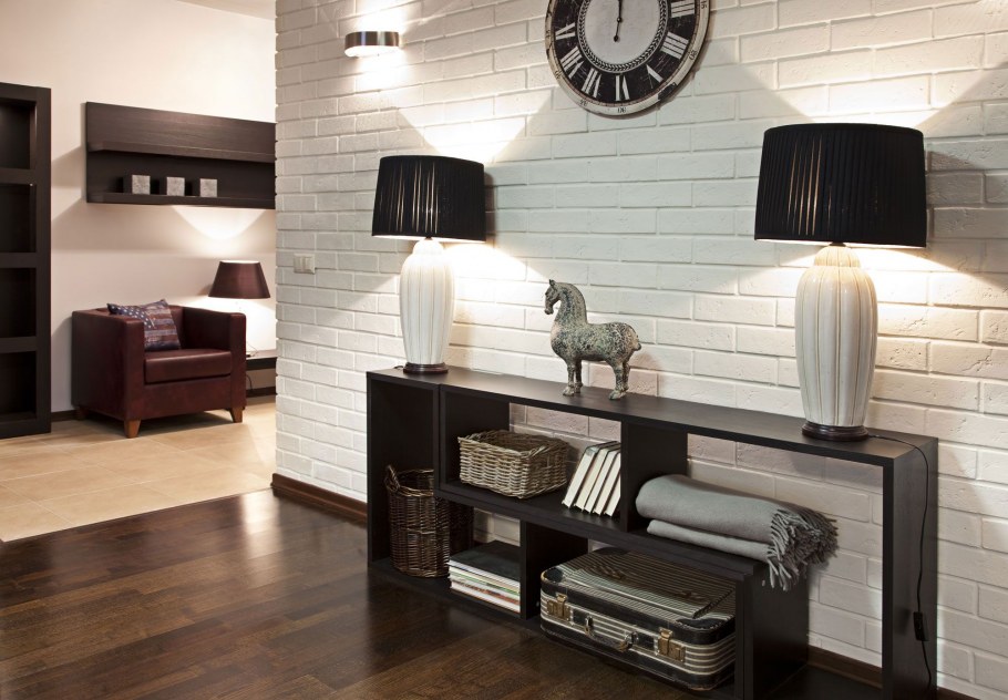 Декоративный камень в интерьере