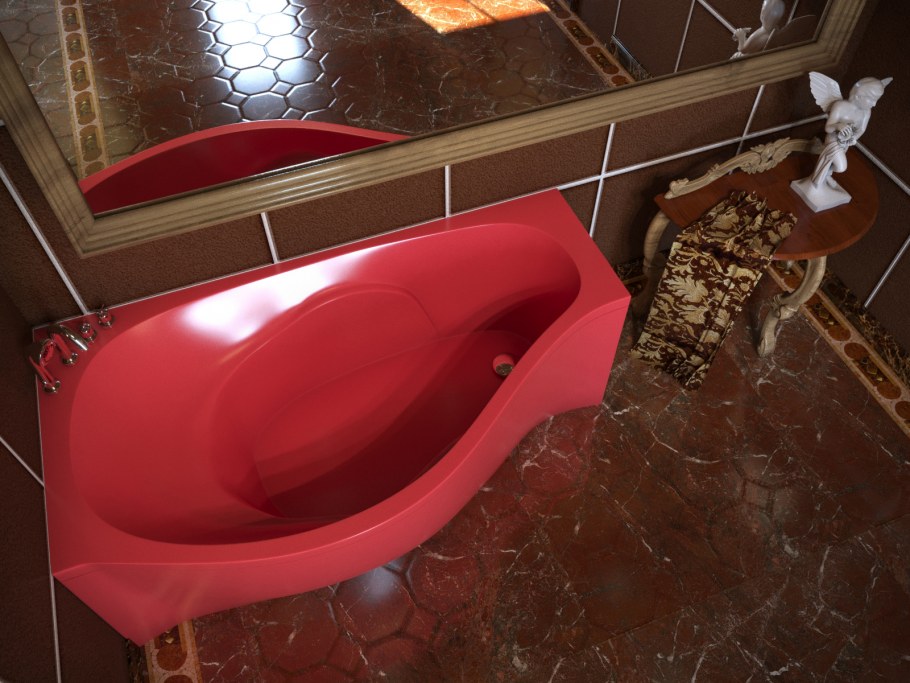 Ванна из литьевого камня Корсика 170x94