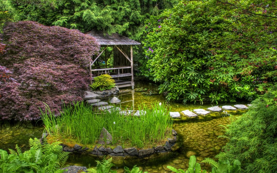 Сады Бутчартов японский сад