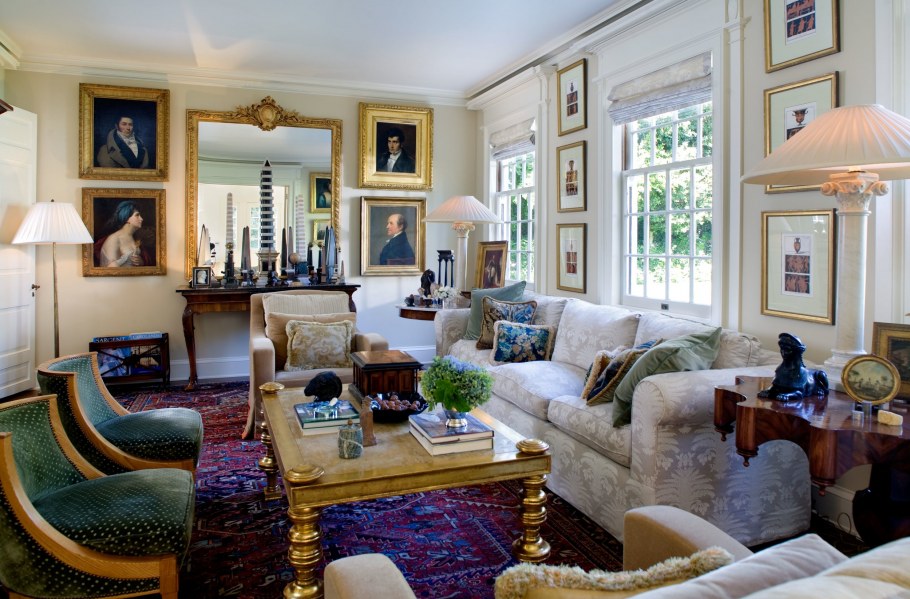 Американский колониальный стиль в интерьере