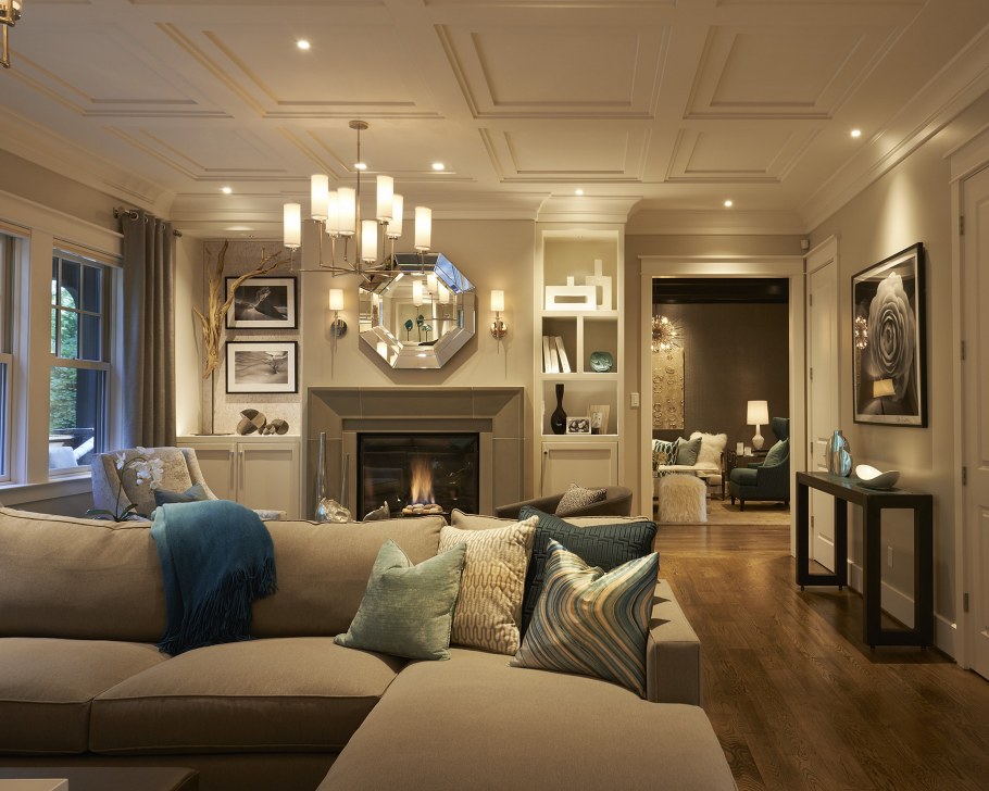 Потолок в американском стиле