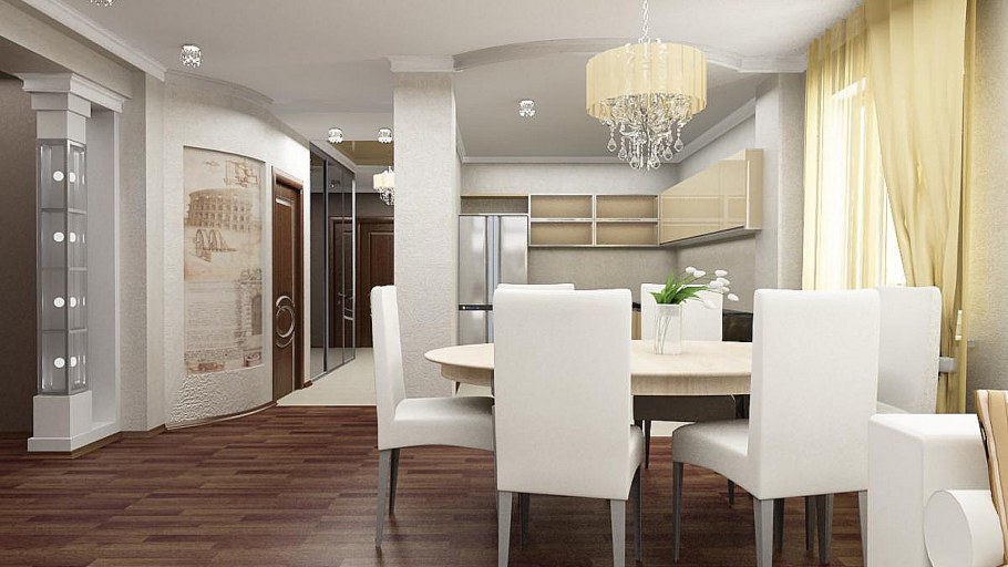 Дизайнер проект квартиры Удальцова 81