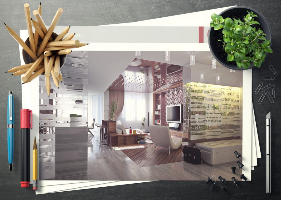 Проектирование интерьера