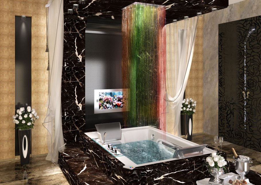 Otler тропический душ 50*50