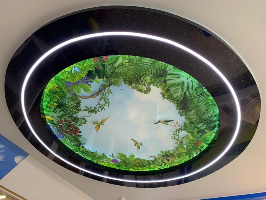 Натяжные потолки эксклюзив