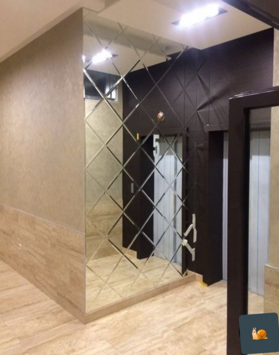 Зеркальная плитка Леруа Мерлен