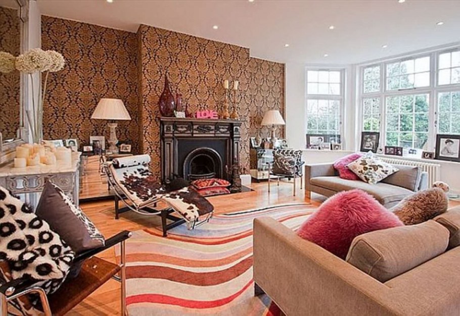 Ромбы в интерьере