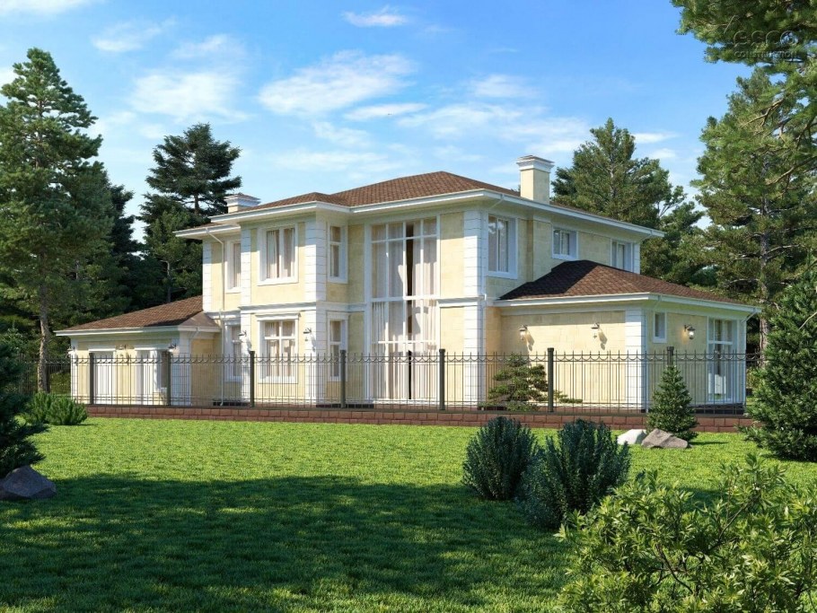 Дом в стиле Нео класицизм