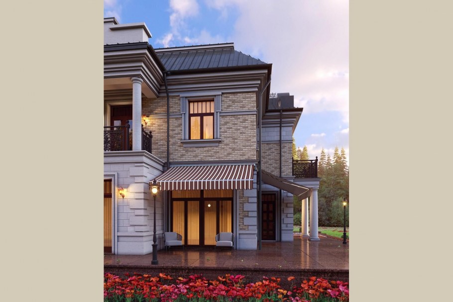 Дом Неоклассика фасад