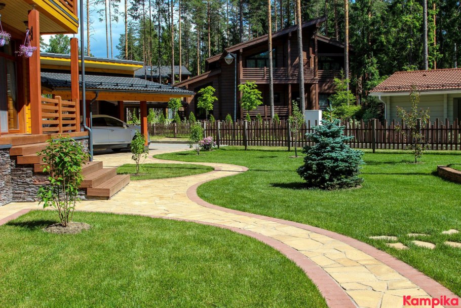 Благоустройство загородного участка