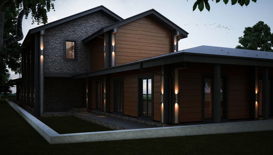 Дом в скандинавском стиле