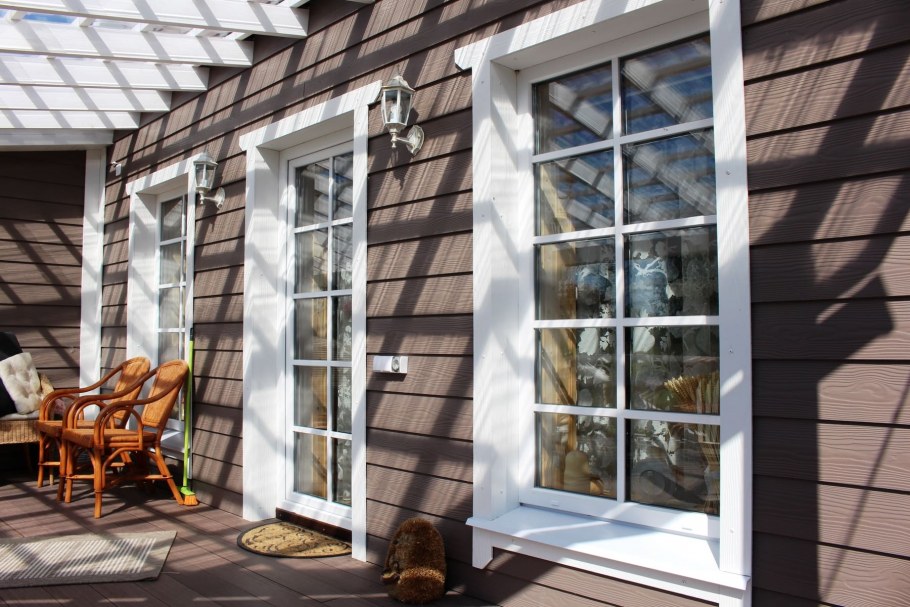 Фиброцементная панель Кедрал