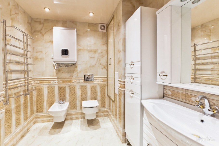 Санузел в венецианском стиле