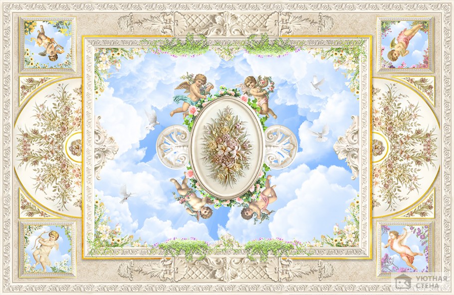 Орнамент из полиуретана 66129 Decomaster