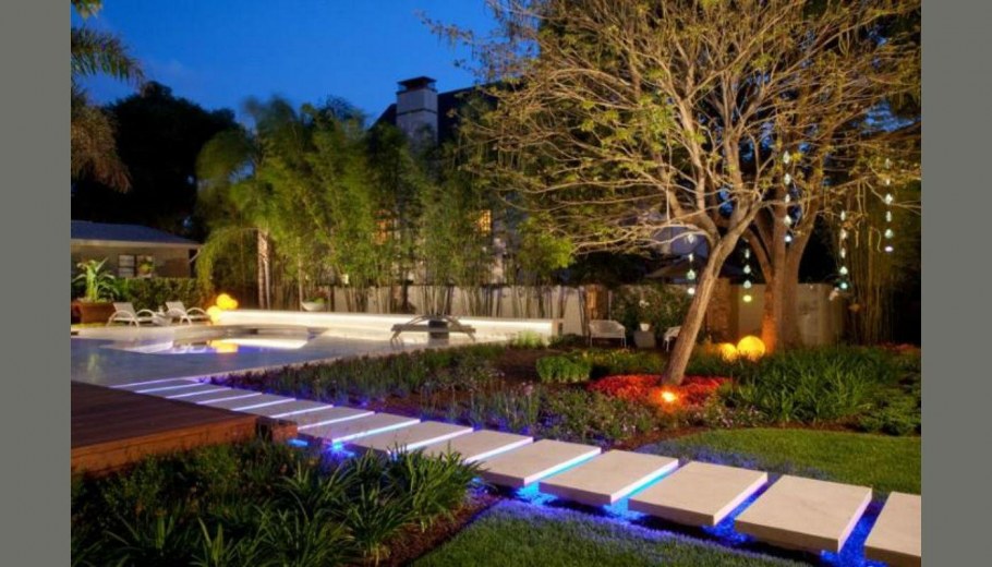 Уличная подсветка дорожек