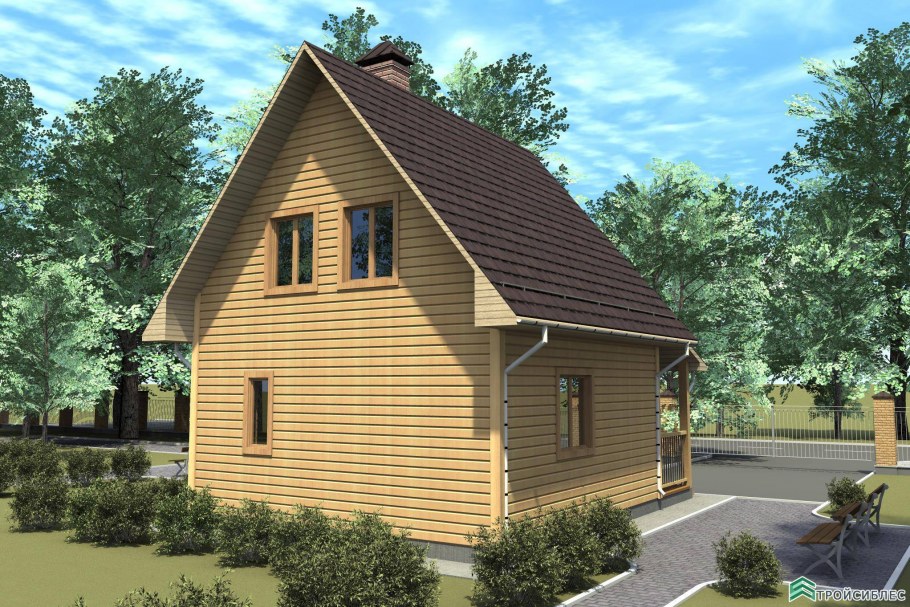 Дачные домики эконом класса