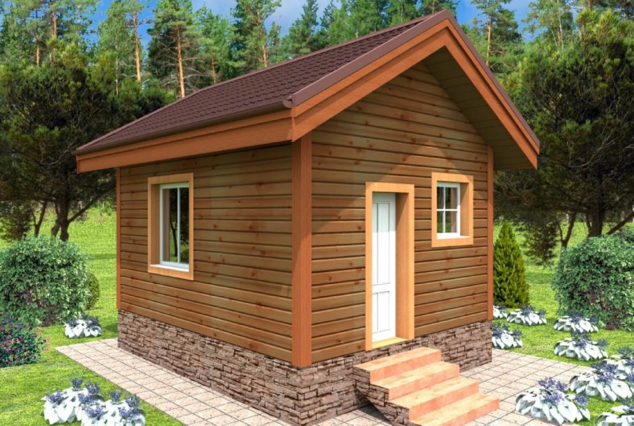 Садовый домик 4х4