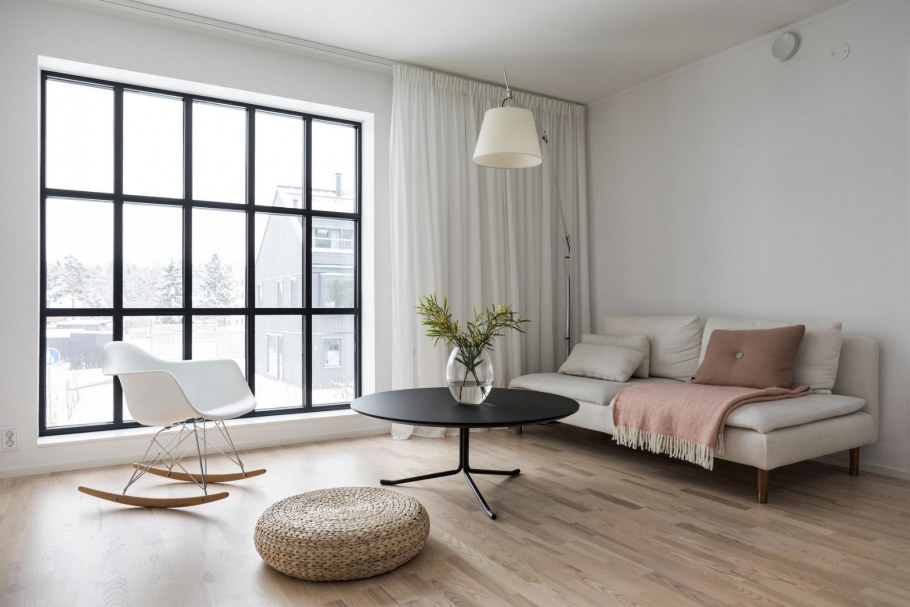 Интерьер с окном Минимализм