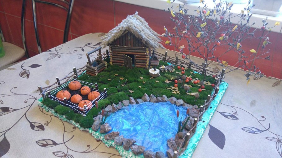 Поделки из природных материалов