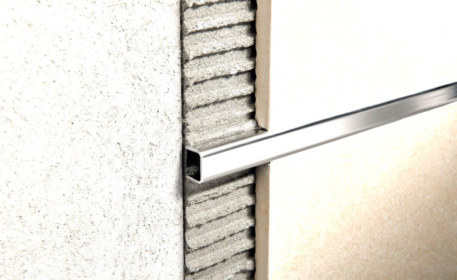 Т-образный профиль PCRAC 14*9 нержавейка полированная progress profiles, 2,7 м