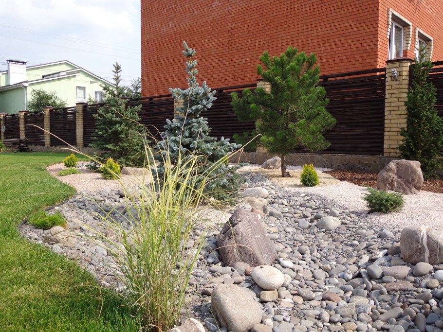 Благоустройство ручья на дачном участке