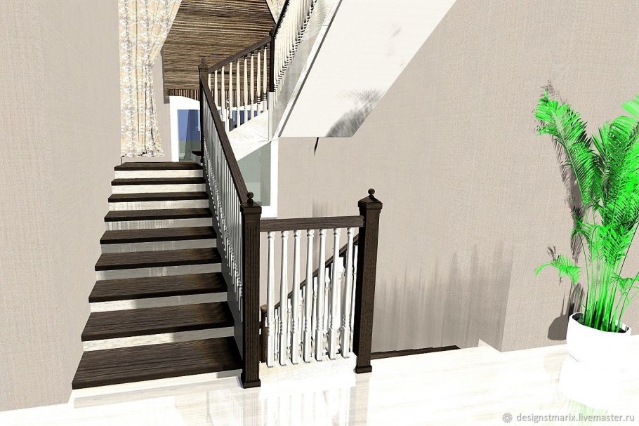 Дизайн проект лестницы
