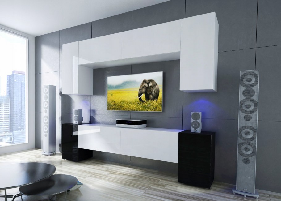 Стенка good-mebel глянец 3d-21