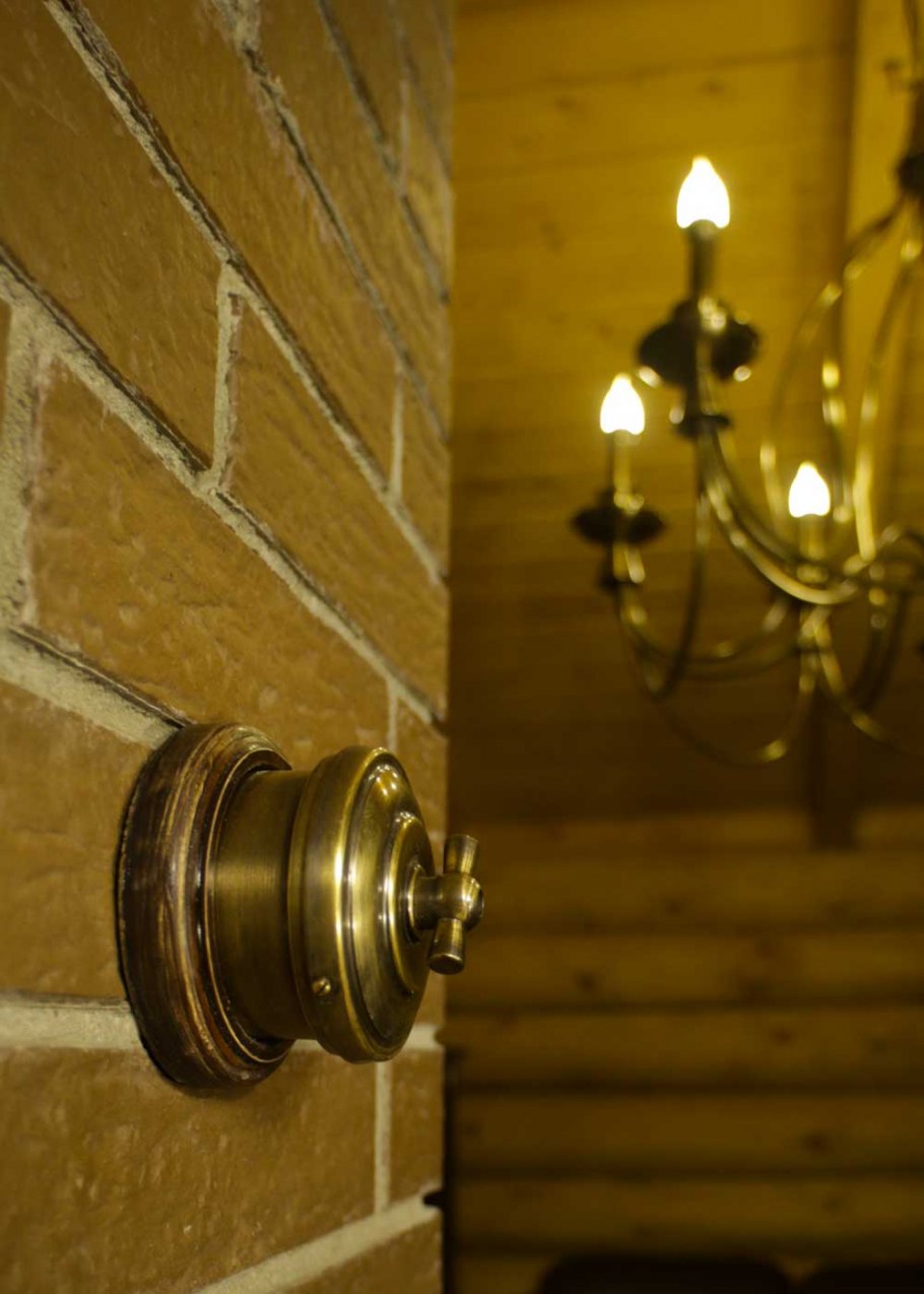 Наружная проводка ретро