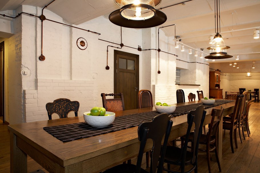 Ретро проводка в интерьере