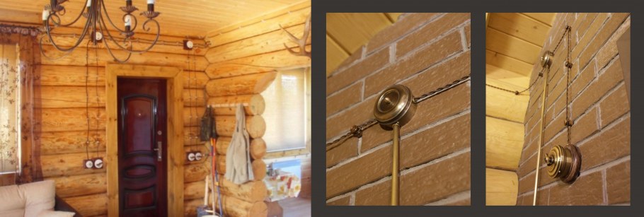 Декоративная наружная проводка