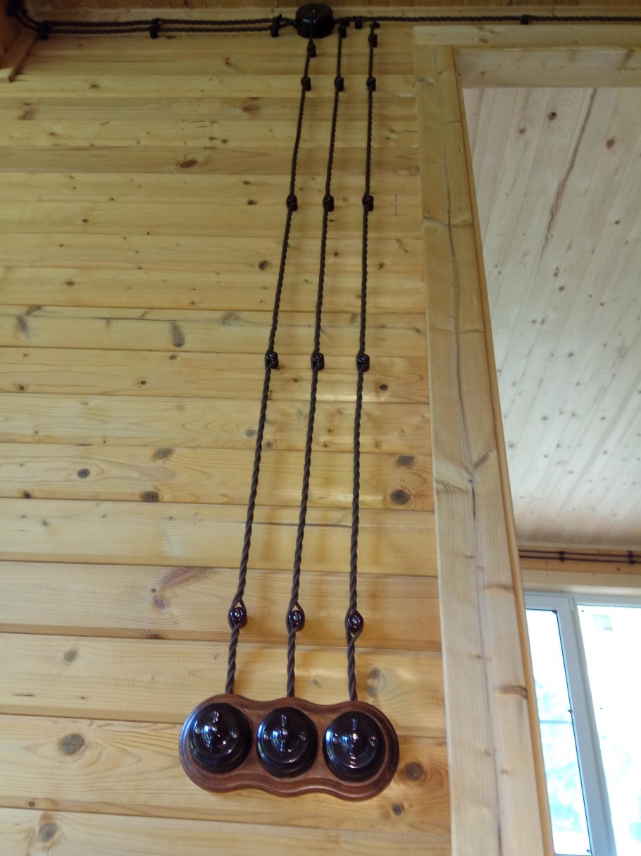 Люстра на кухню в стиле Прованс