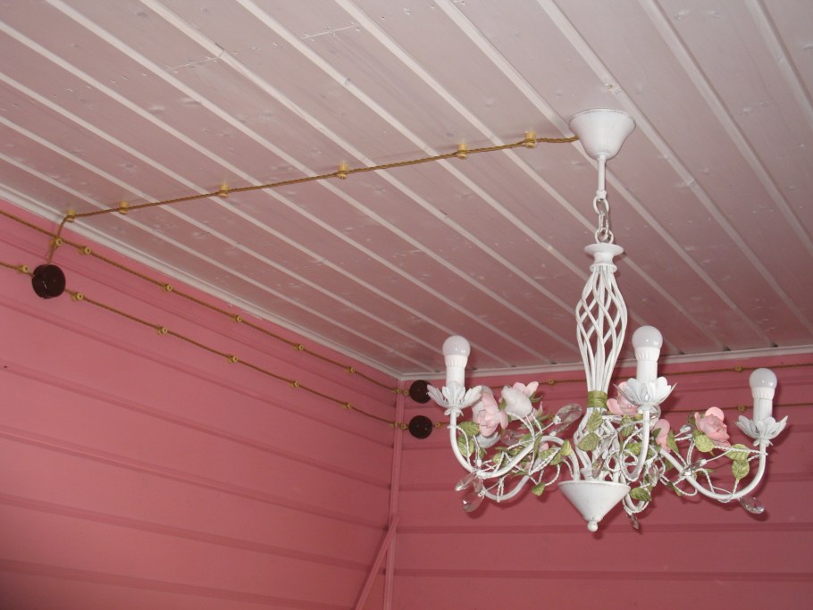 Ретро проводка Бирони в интерьере