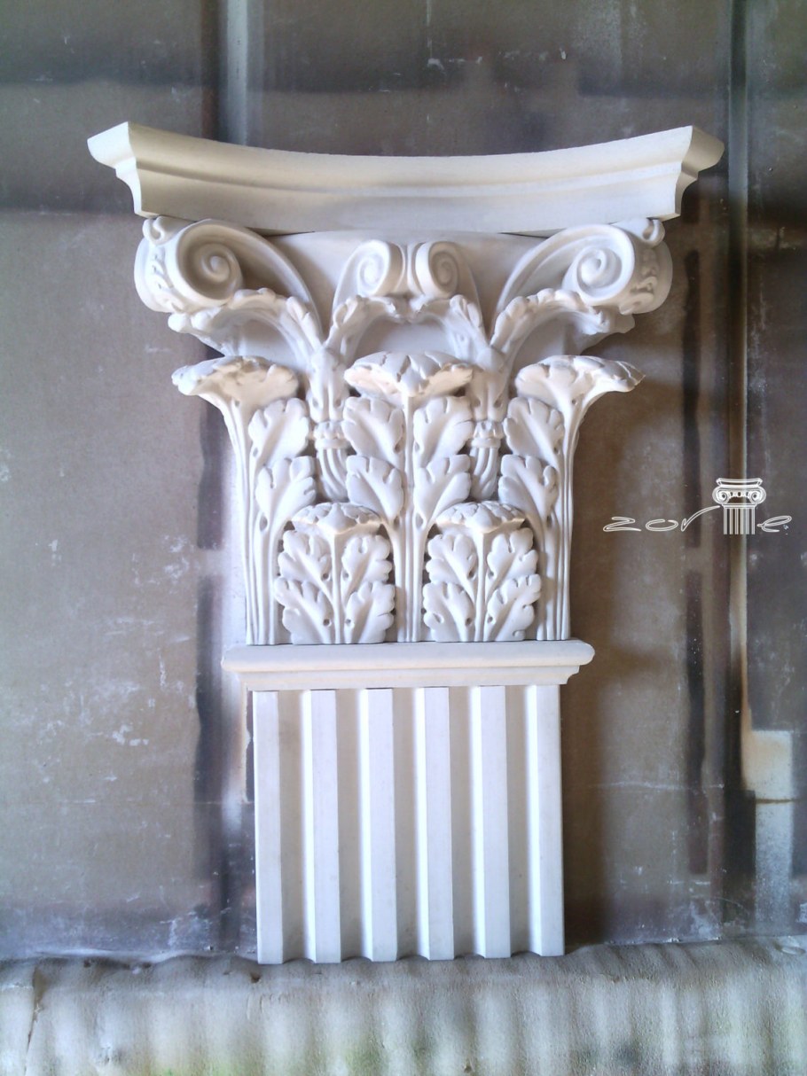 Капитель для колонны форма из силикона для нее