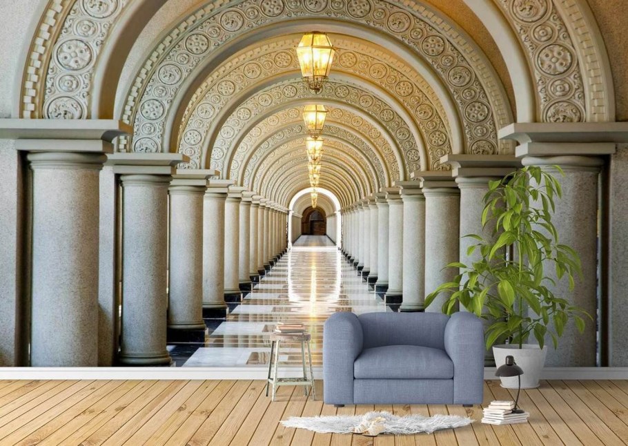 Комната с колоннами