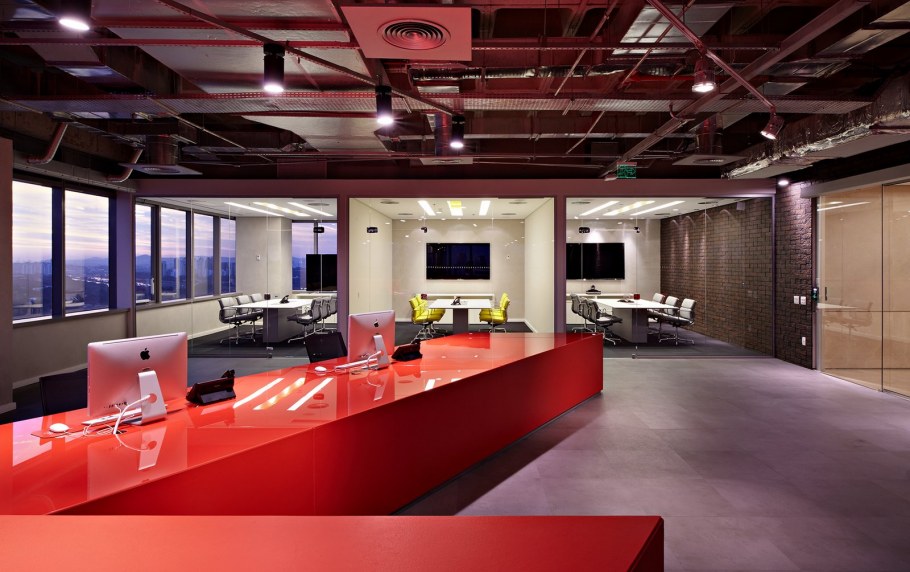 Интерьер офиса в эко стиле