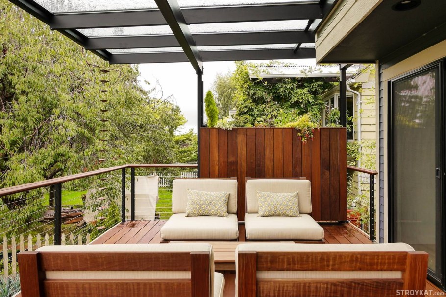 Терраса в современном стиле