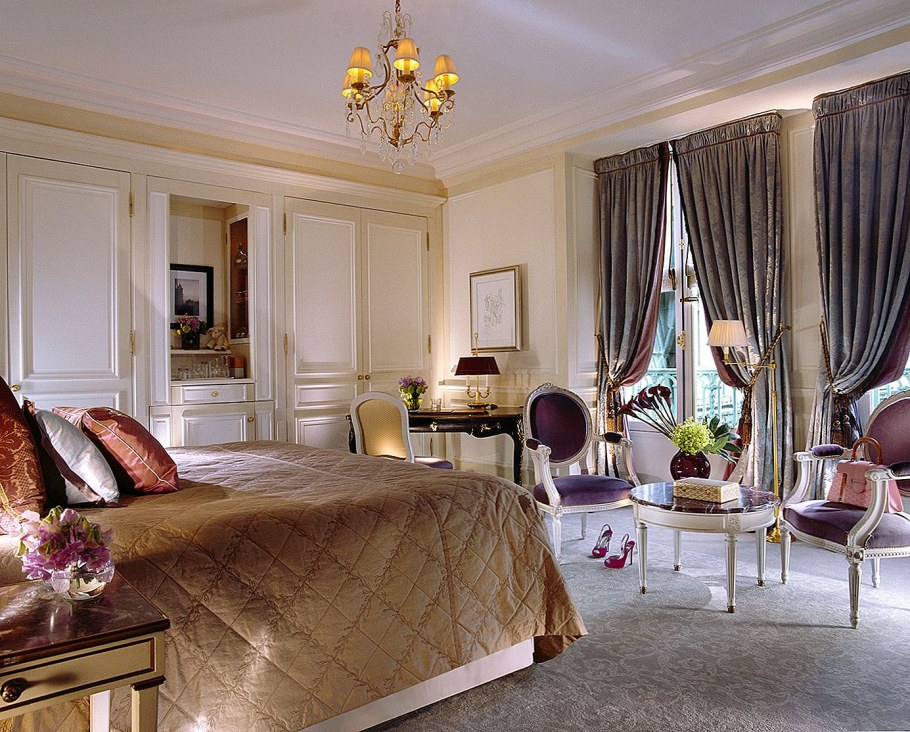 Спальня в парижском стиле