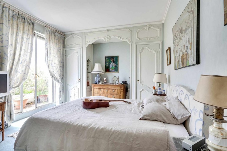 Стиль Парижский стиль в спальне