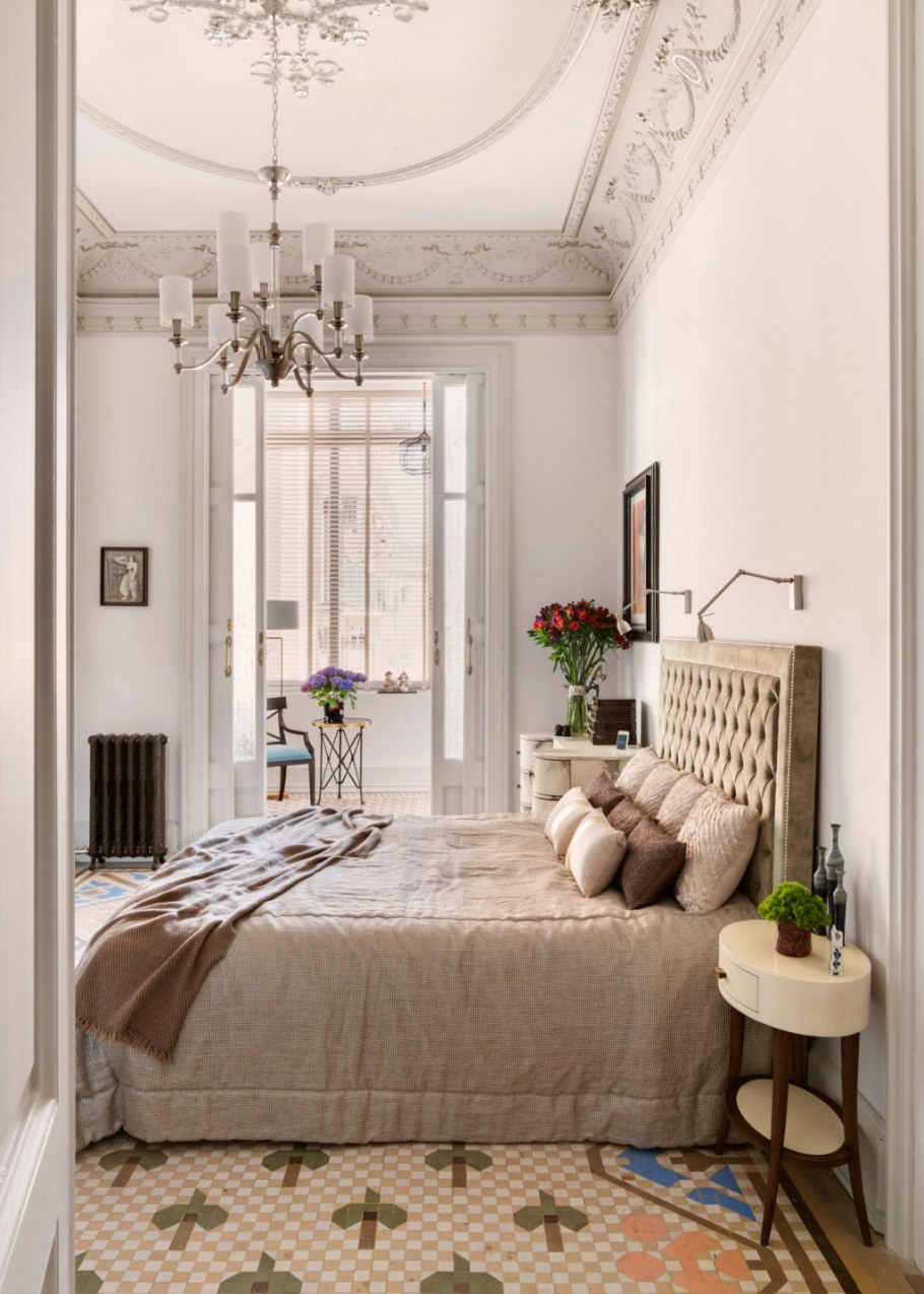 Спальня в парижском стиле