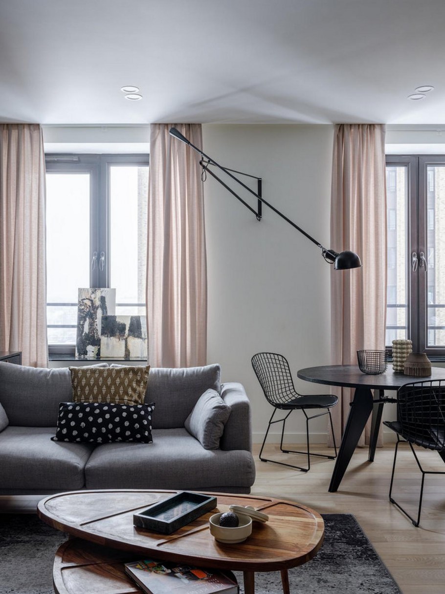 Студия в современном стиле 30 кв.м