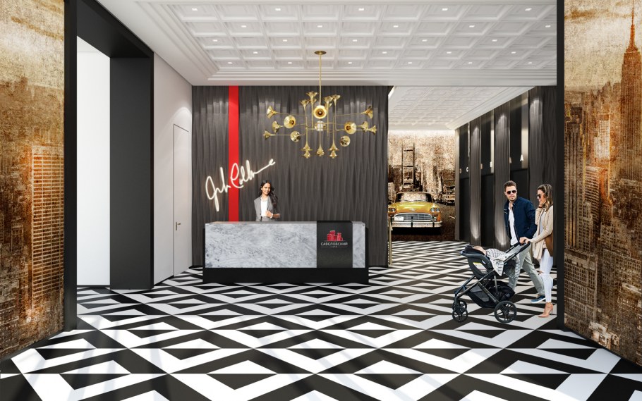 Интерьер студии Савеловский Сити