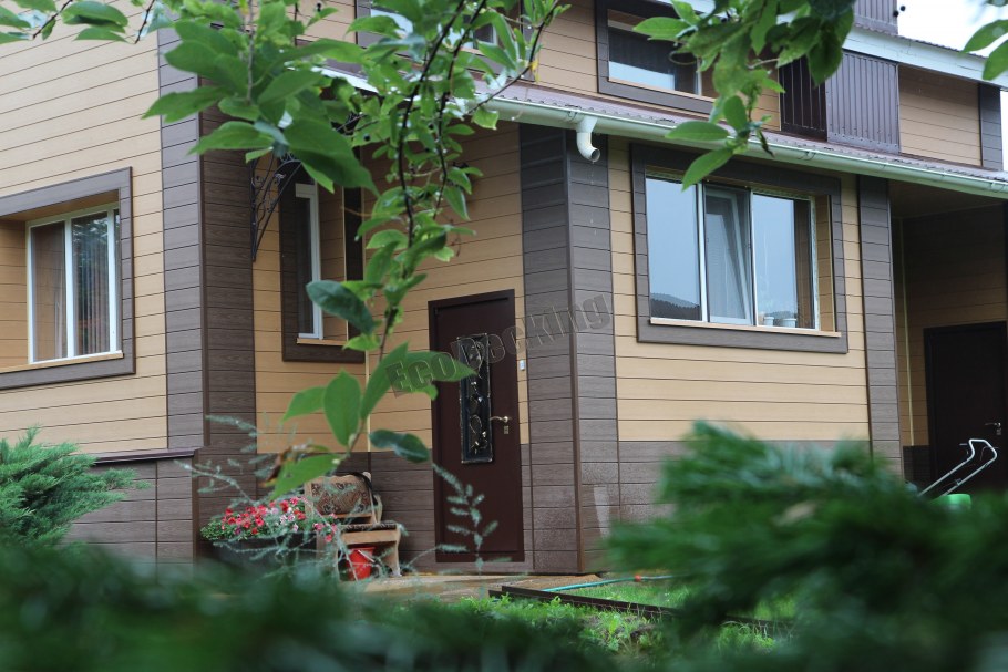 Фиброцементный сайдинг Кедрал золотой песок