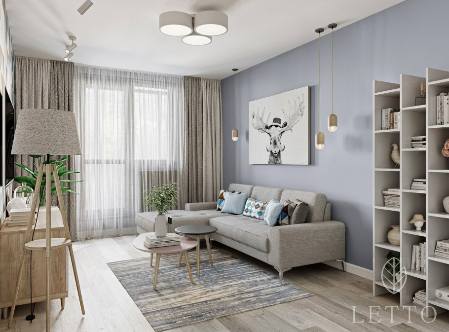 Маленькая кухня в стиле Контемпорари