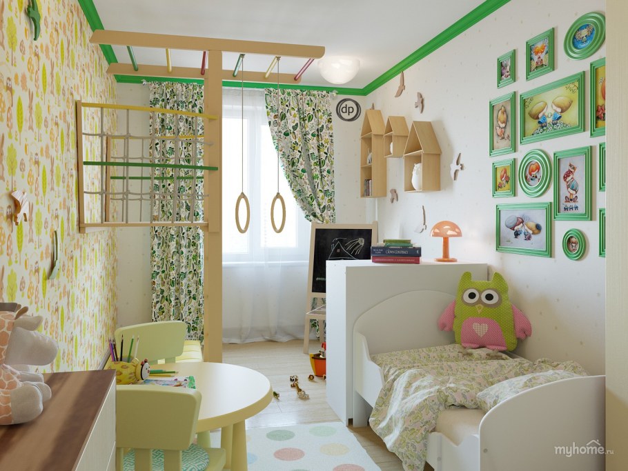 Картинки Весна интерьер для детей