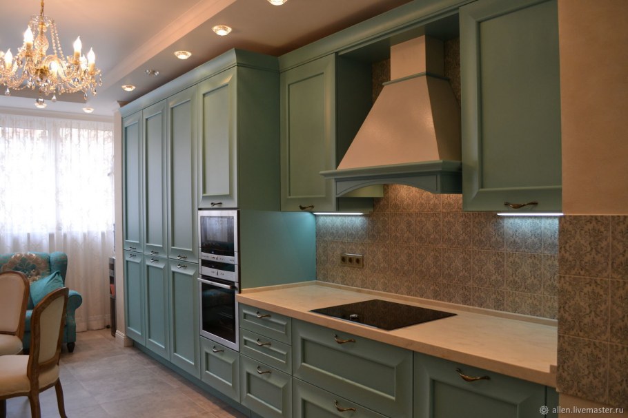 Необычная планировка кухни