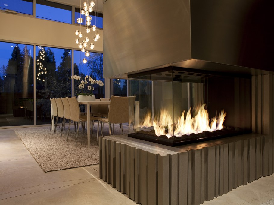 Биокамин в интерьере