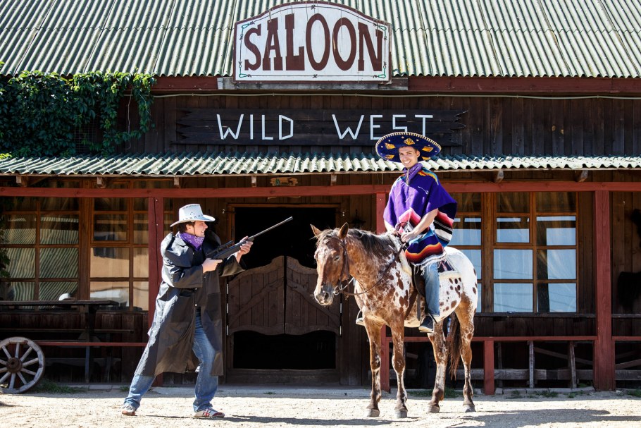 Конюшня дикий Запад