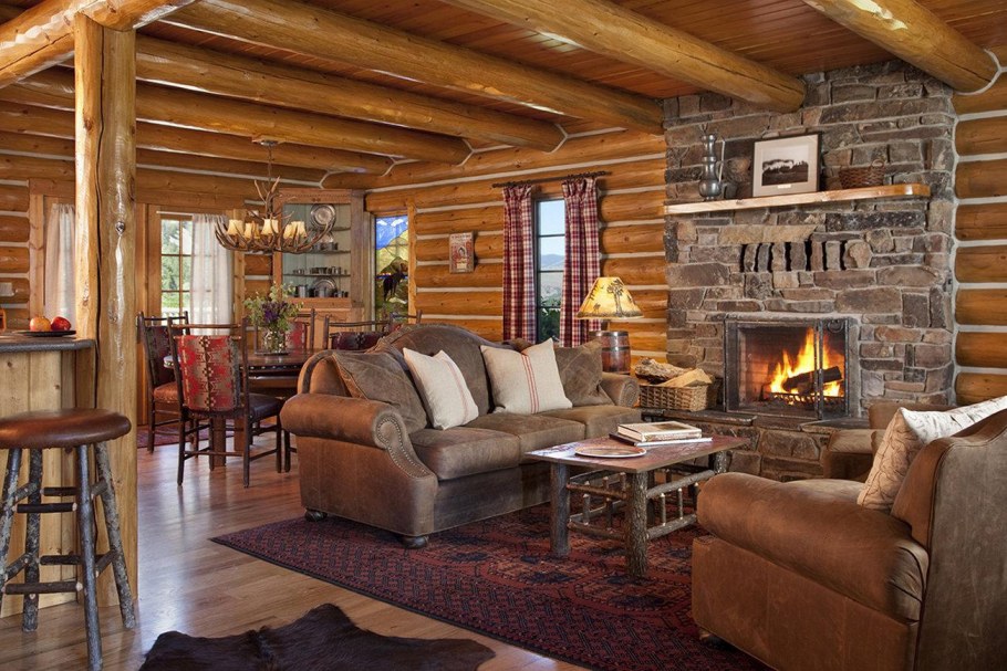 Интерьер ранчо Америка