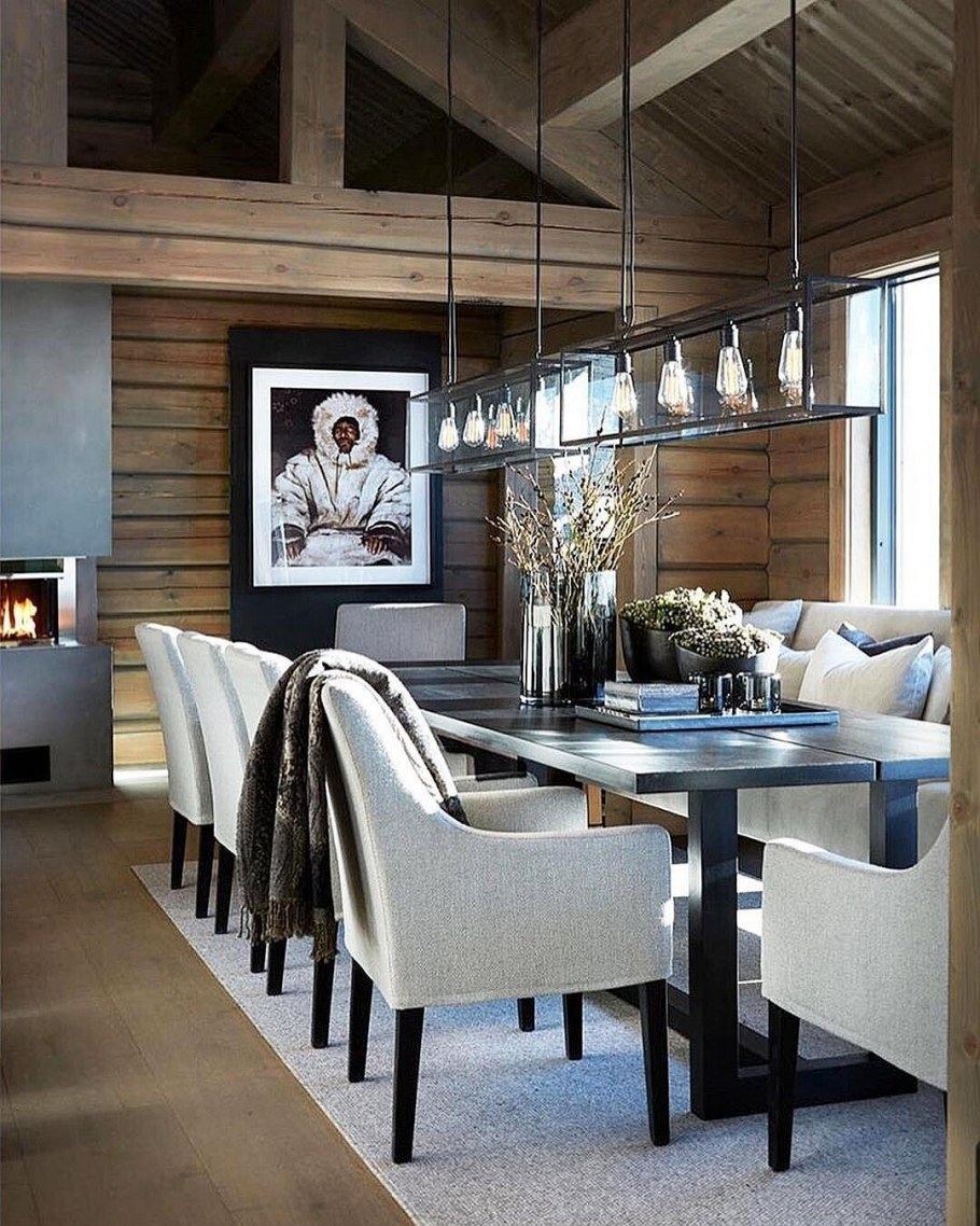 Дом в Норвегии внутри