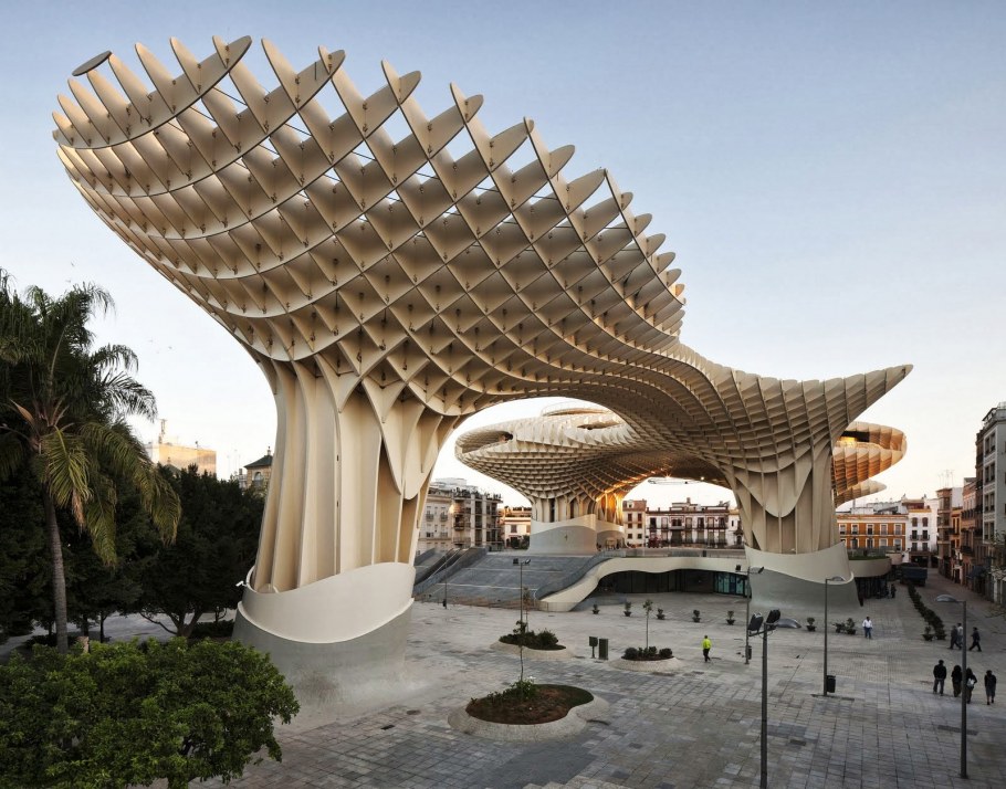 Metropol Parasol Севилья Испания 2011 Архитектор